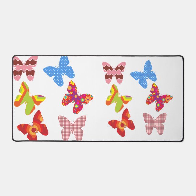 Butterfly Desk Mat Schreibtischunterlage (Vorderseite)