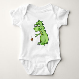 Butterfly Dragon Baby Strampler