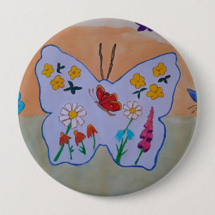 Butterfly Dream Abzeichen Button