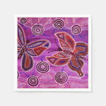 Butterfly Dream Lila Napkins