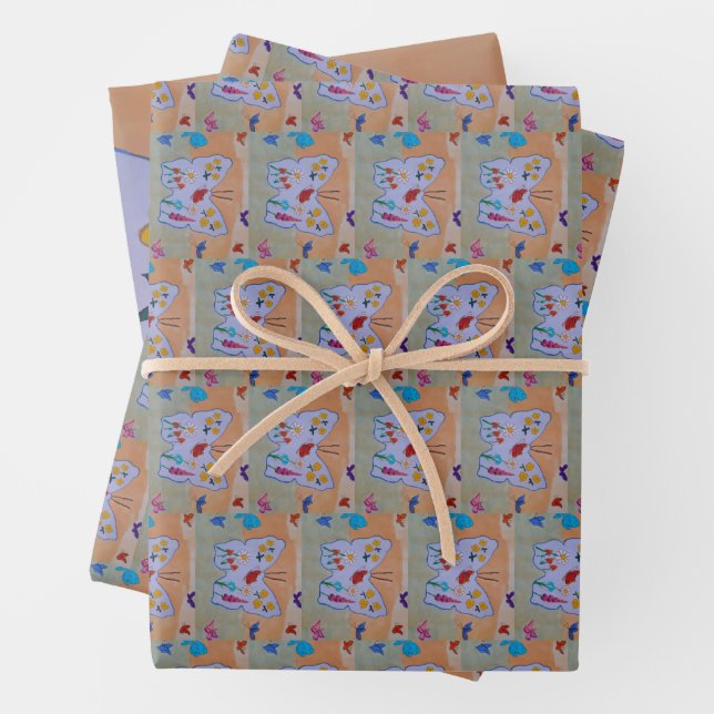 Butterfly Dreaming Geschenkpapier Set (Beispiel)