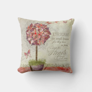 Butterfly Dreams Swirl Baum Inspiration Chic Kissen