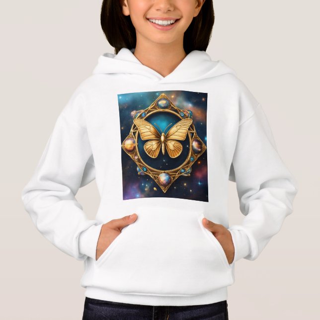 Butterfly Dreams T-Shirt" Hoodie (Vorderseite)
