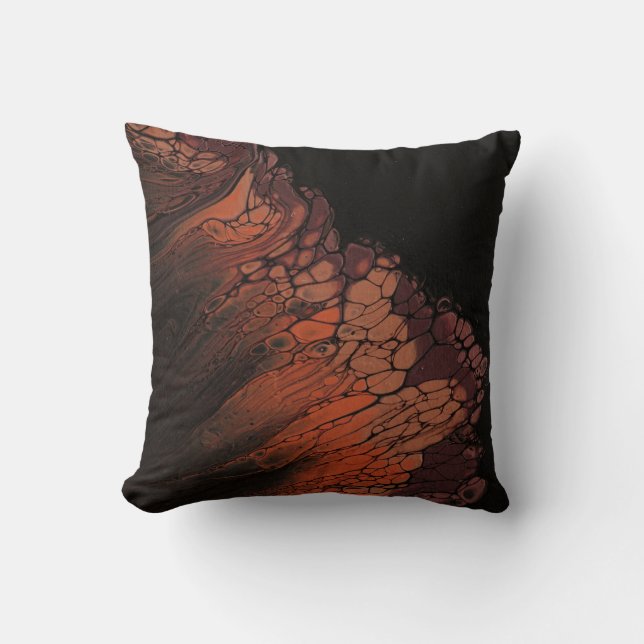 Butterfly Effect Throw Pillow Kissen (Vorderseite)