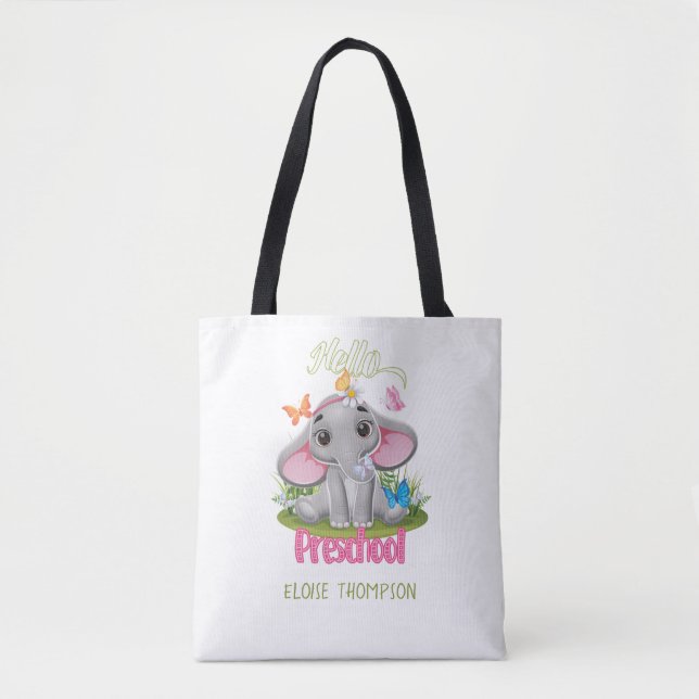 Butterfly Elephant Preschool Back to School (Vorderseite)