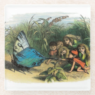 Butterfly Elf Artwork Niedlich Elves Schmetterling Glasuntersetzer