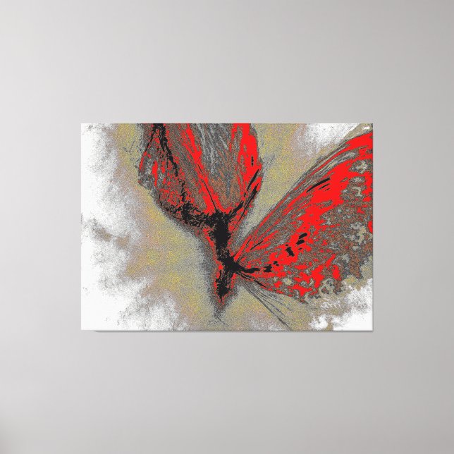 Butterfly Energy Canvas Leinwanddruck (Vorderseite)