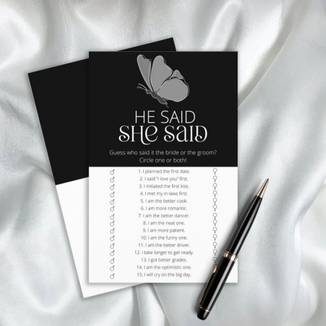 Butterfly Er sagte, sie habe Brautparty (Von Creator hochgeladen)