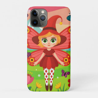 Butterfly Fairy Illustration in Whimsical Forest Case-Mate iPhone Hülle