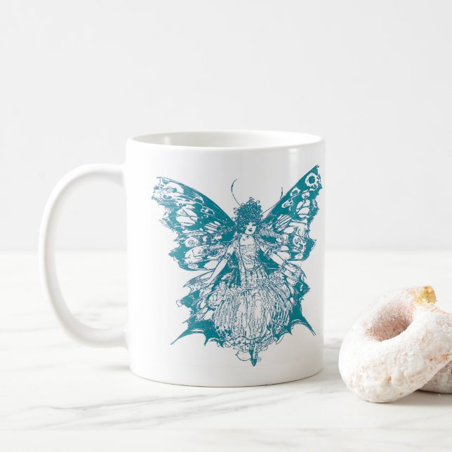 Butterfly fairy kaffeetasse (Mit Donut)