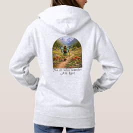 Butterfly Fairy Mountain Hiker | Fairycore Flower Hoodie