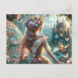 Butterfly Fairy Postkarte