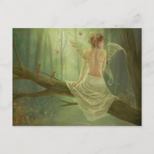 Butterfly Fairy Queen Postkarte