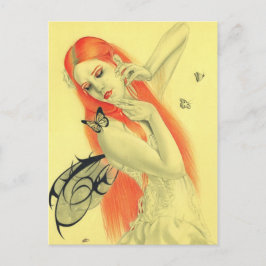 Butterfly Fairy Secrets Postkarte
