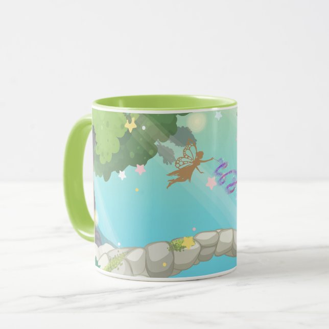 Butterfly Fairy Tasse (Vorderseite Links)