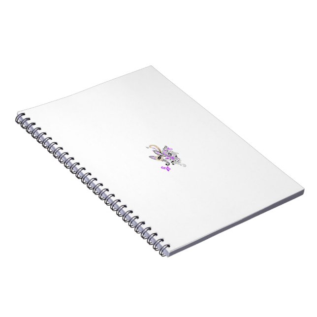 Butterfly Fairy Tattoo Vector - Vintage Blumenart Notizblock (Rechte Seite)