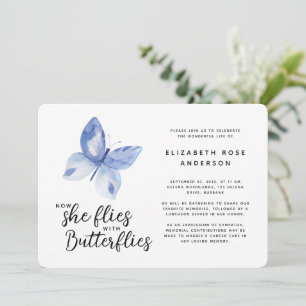 Butterfly-Feier zum Lebensdenkmal Einladung