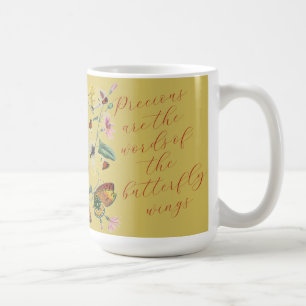 Butterfly Fine Art Coffee Tasse