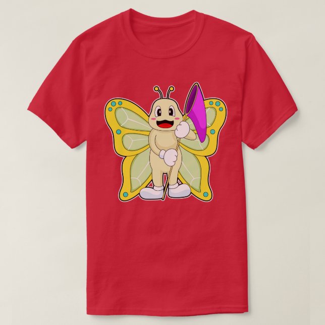 Butterfly Fisher Landnetz T-Shirt (Design vorne)