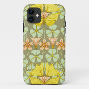 Butterfly Floral botanisch farbig Case-Mate iPhone Hülle