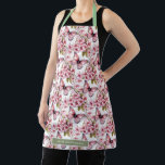 Butterfly Floral Garden Gardening Apron Schürze<br><div class="desc">Bring the beauty of the butterfly garden into your everyday tasks with this butterfly garden floral apron. The colorful butterflies and vibrant flowers on this apron adds a touch of nature-inspired charm while keeping your clothes protected during gardening, planting, or crafting. The playful floral and butterfly design captures the magic...</div>