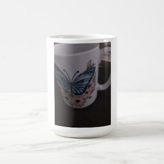 butterfly floral mug kaffeetasse