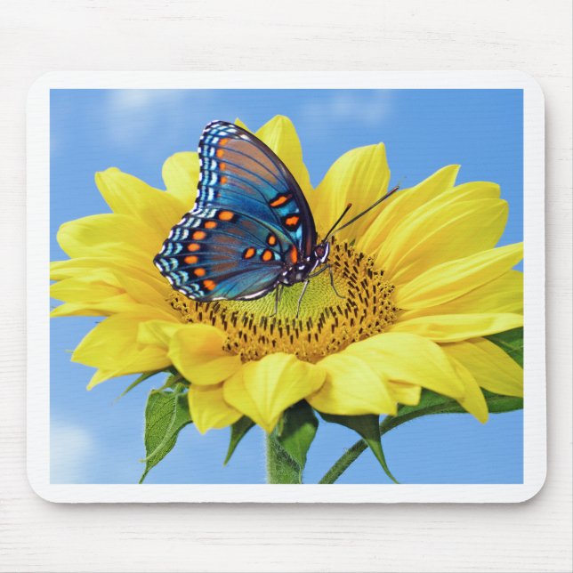 butterfly_flower_mousepad mousepad (Vorne)