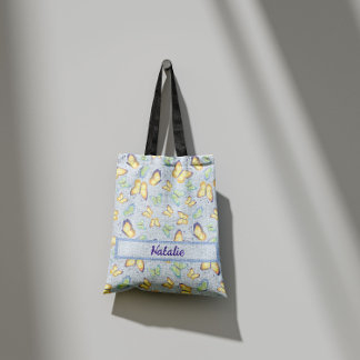 Butterfly Flutters Blue Personalisiert