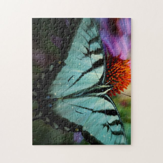 Butterfly-Foto-Puzzle Puzzle (Vertikal)