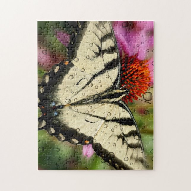 Butterfly-Foto-Puzzle Puzzle (Vertikal)
