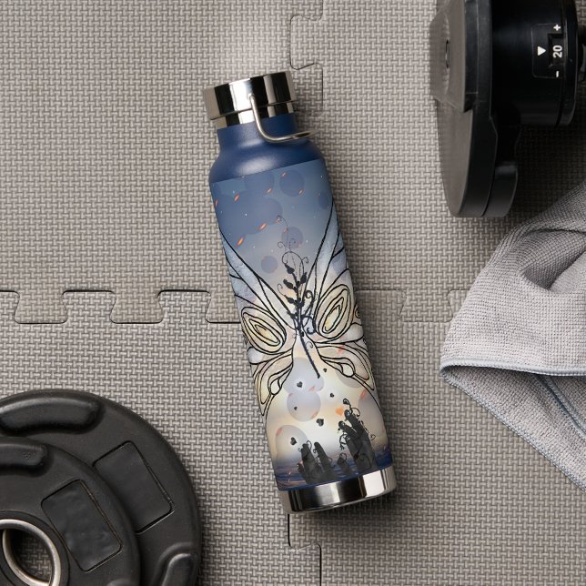 Butterfly Freedom Wasserflasche Trinkflasche (Von Creator hochgeladen)