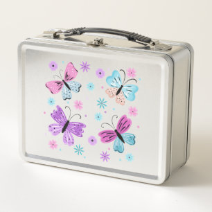 Butterfly Friends Metall Brotdose