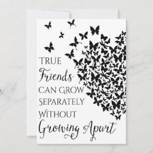 Butterfly Friendship Heart Save The Date