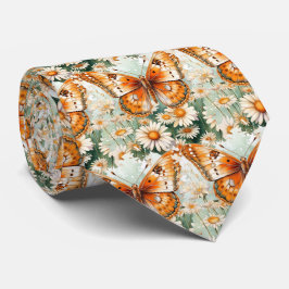 Butterfly Garden Elegantes Muster Neck Tie Krawatte