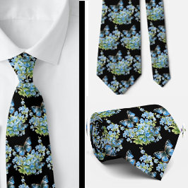 Butterfly Garden Elegantes Muster Neck Tie Krawatte