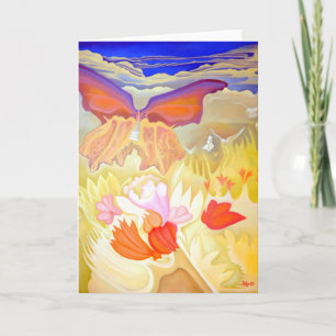 "Butterfly Garden" Greeting Card Karte