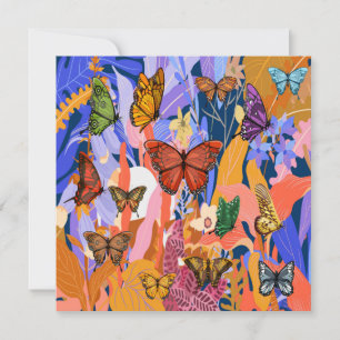 Butterfly Garden Karte