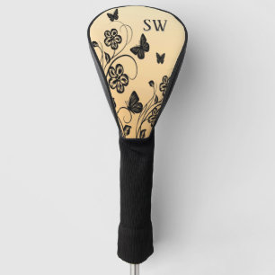 Butterfly Garden Monogram Golf Headcover