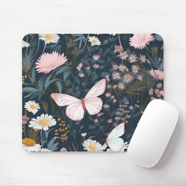 Butterfly Garden Mousepad (Mit Mouse)