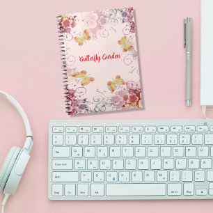 Butterfly Garden Notizblock