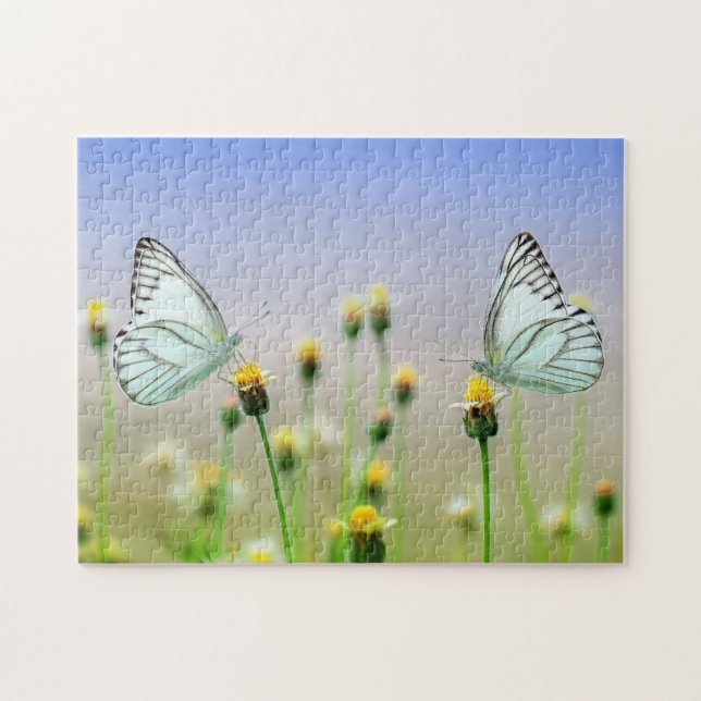 Butterfly Garden Puzzle (Horizontal)