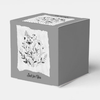 Butterfly Garden Sketches Geschenkschachtel