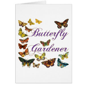 Butterfly Gardener Sprichwort