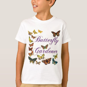 Butterfly Gardener Sprichwort T-Shirt