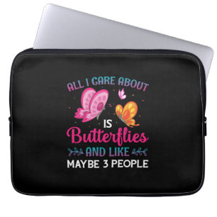 Butterfly-Geschenk Alles, worum ich mich kümmere Laptopschutzhülle