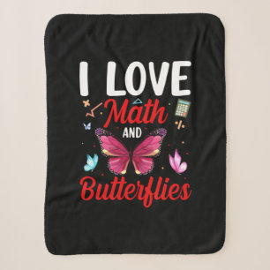 Butterfly-Geschenk I Liebe von Mathematik und Sc Sherpadecke