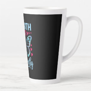 Butterfly-Geschenk Ich bin mit dem Schmetterling Milchtasse
