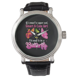 Butterfly-Geschenk Ich Wollte, Schmetterling zu Armbanduhr