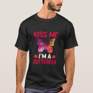 Butterfly-Geschenk   Küss Me I are Butterfly T-Shirt