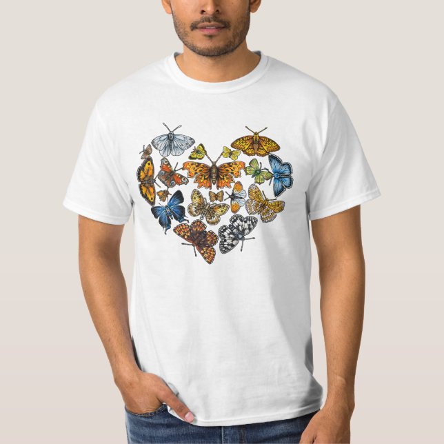 Butterfly-Geschenk Männer Frauen Cool T-Shirt (Vorderseite)